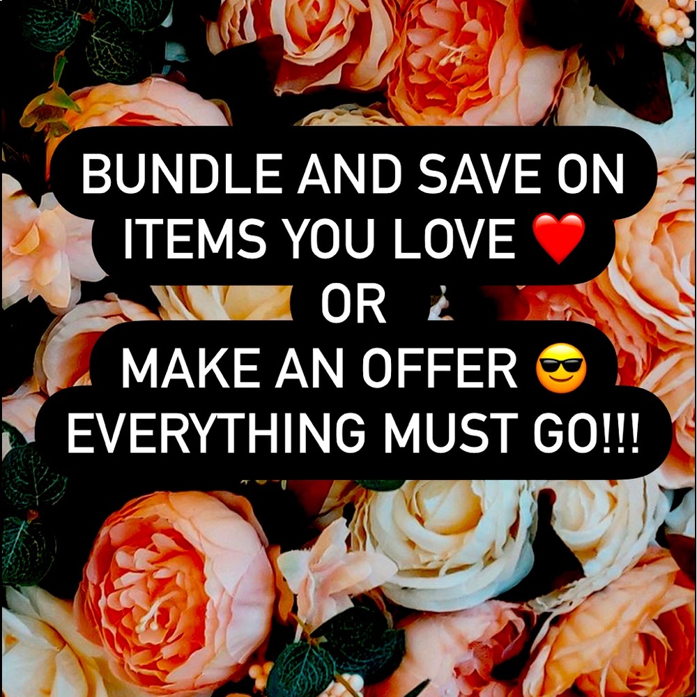 Everything must go ☺️